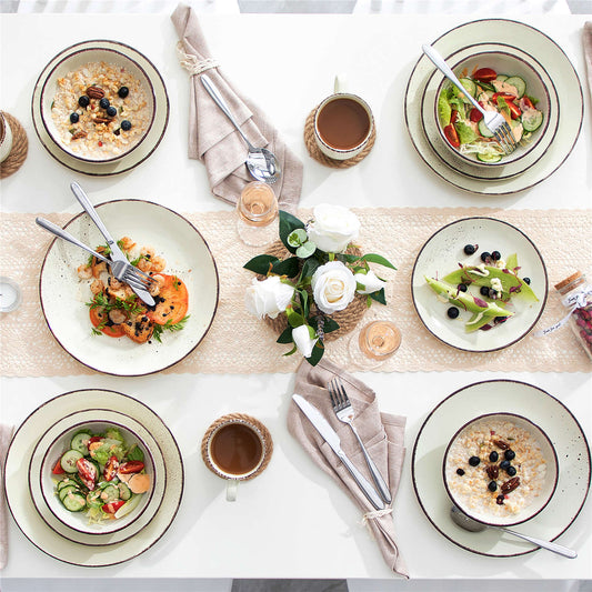 Elevating the Breakfast Tablescape with Stoneware Dining Ware