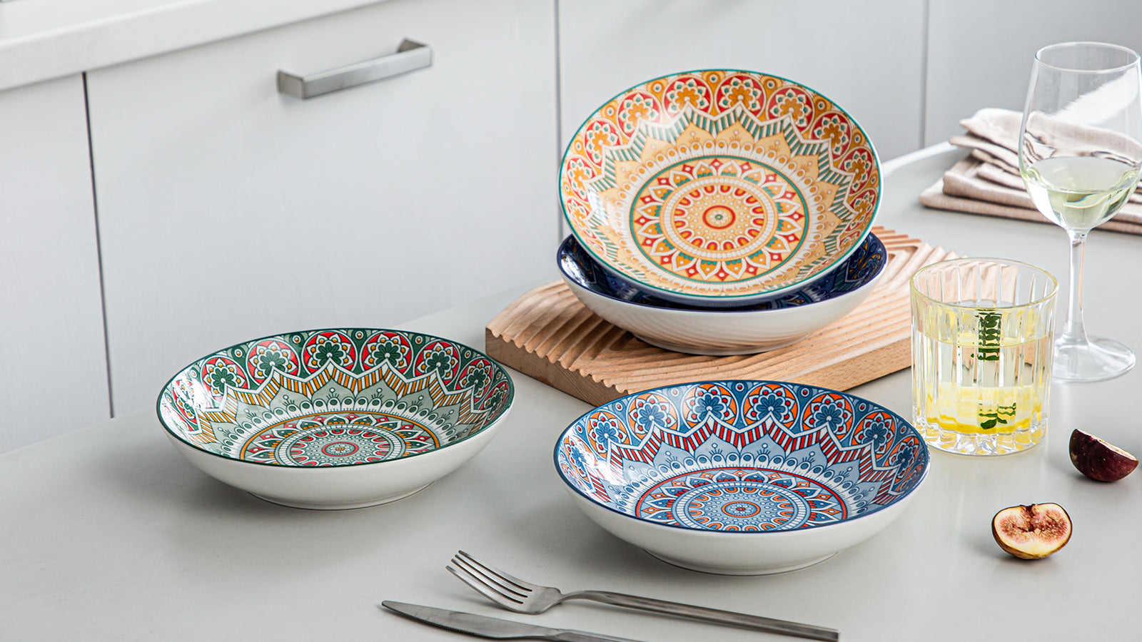 BoHo Piece Porcelain China Dinnerware Set – product image