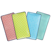 Macaron Set di 4 piatti rettangolari