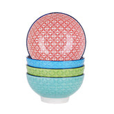 Macaron Set di 4 ciotole per cereali