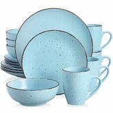 Blue rustic dinnerware sets