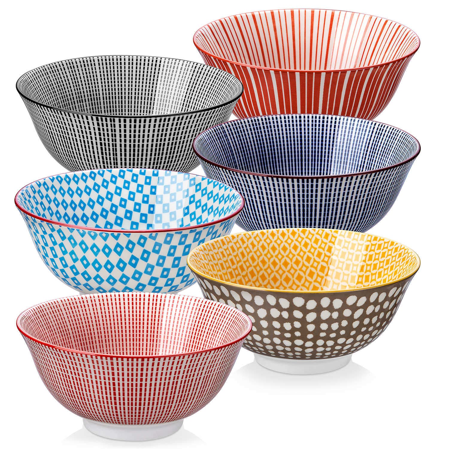Porzellanschalen 6er Set