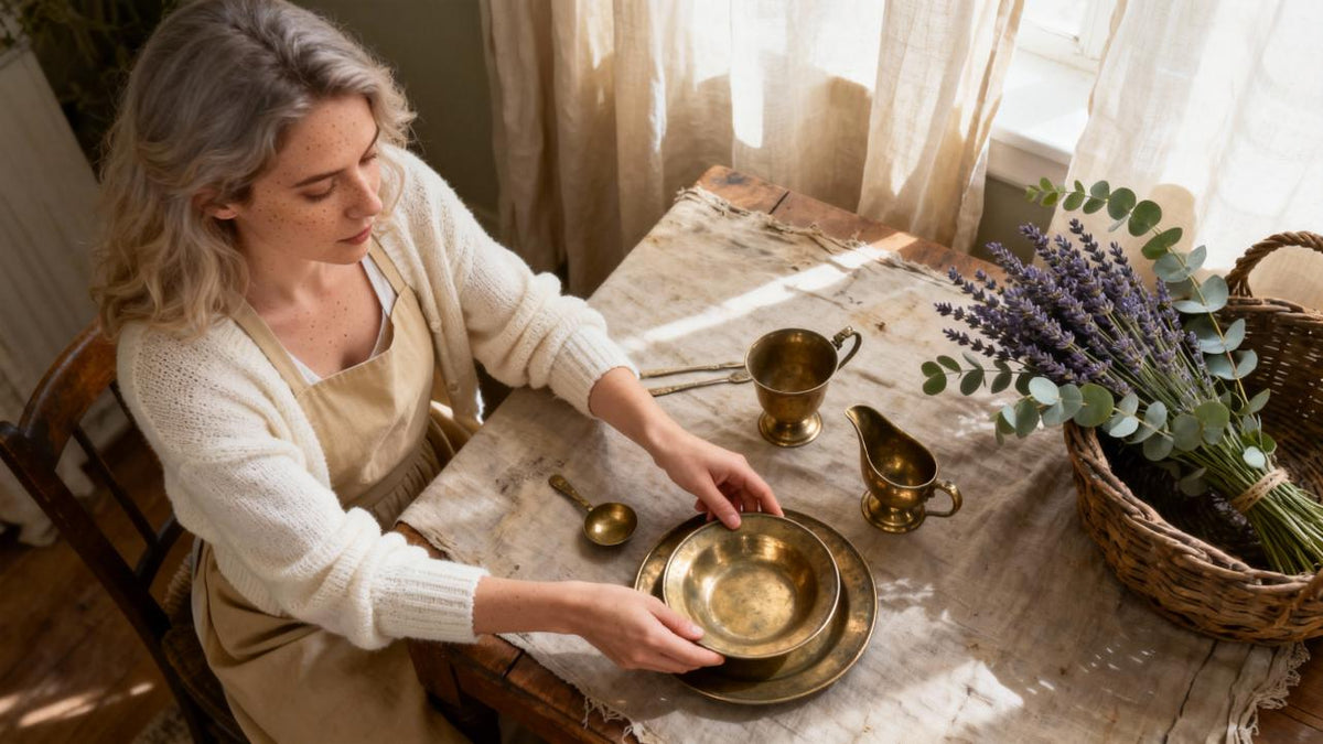 Finding Vintage Ceramic Tableware for Cottagecore Aesthetics