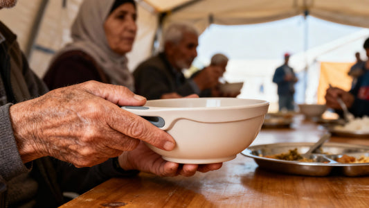 Choosing Dinnerware in Refugee Camps: Human-Centric Considerations