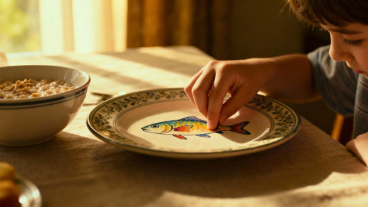 Marine Biologist-Inspired Ceramic Plates: How a Colorful Table Becomes an Ocean Classroom