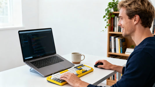 Coding in Color: Harmonizing Mechanical Keyboard Colorways and Ceramic Mugs for a Joyful, Efficient Desk