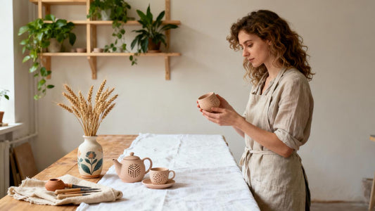 Comparing Laser Engraved and Hand Painted Ceramics for Collectors