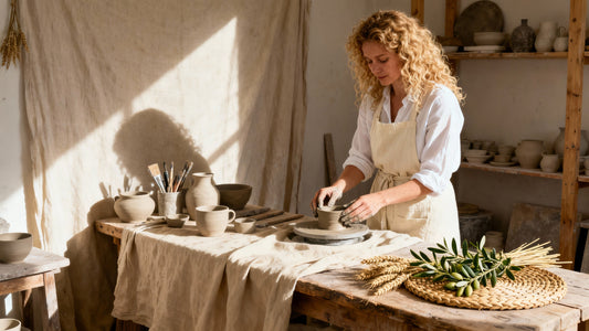 Crafting Handmade Ceramic Dinnerware for Off-Grid Living