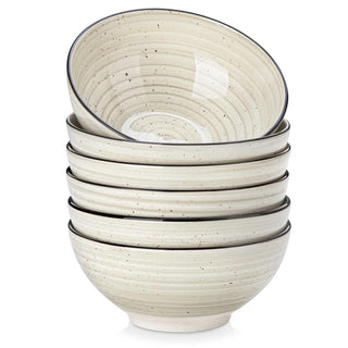 Bonbon Large Cereal Bowls Set of 6