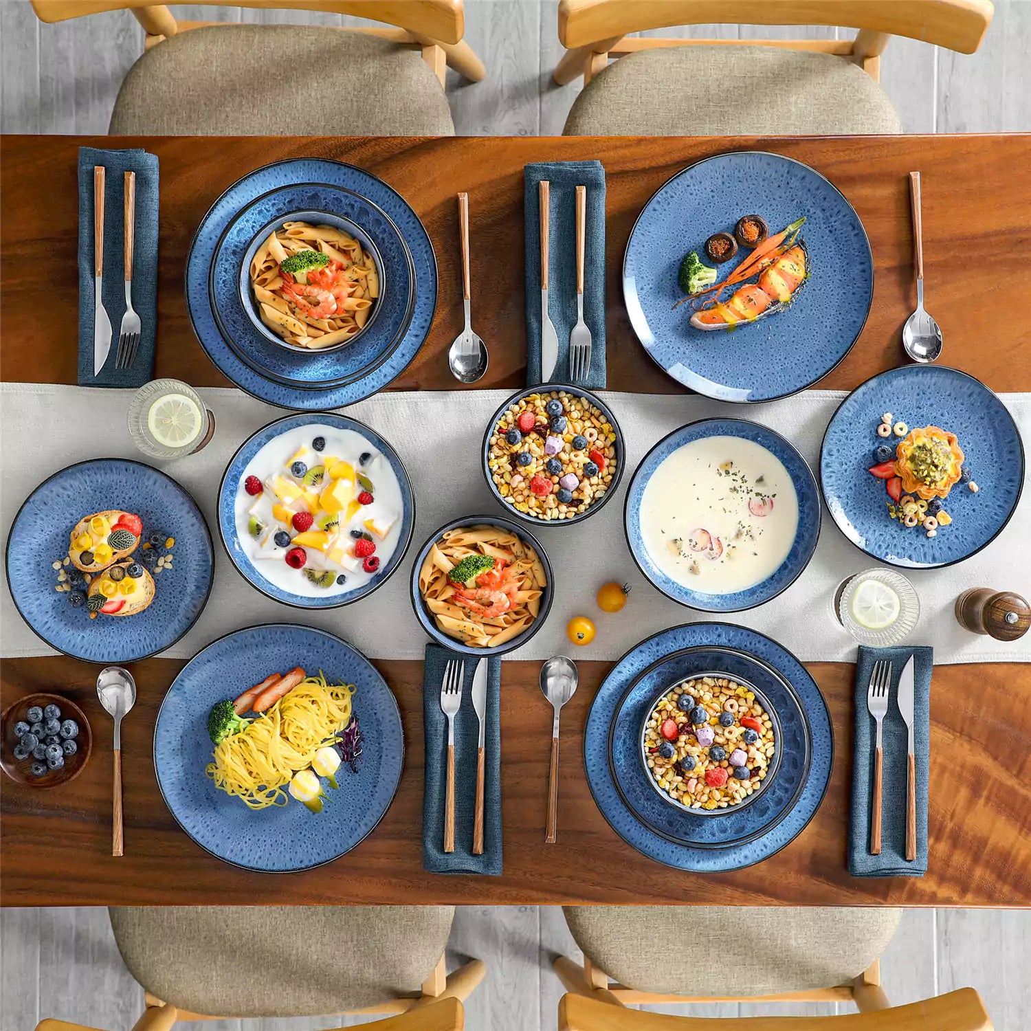 Reactive Glaze Dinnerware