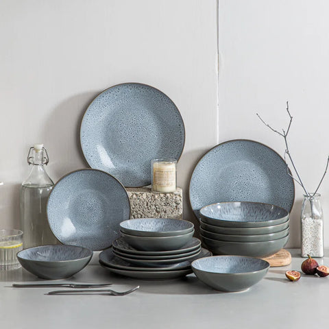 16-Piece Dinnerware | Rustic Tableware Set 16-Piece Dinnerware | Rustic Tableware Set