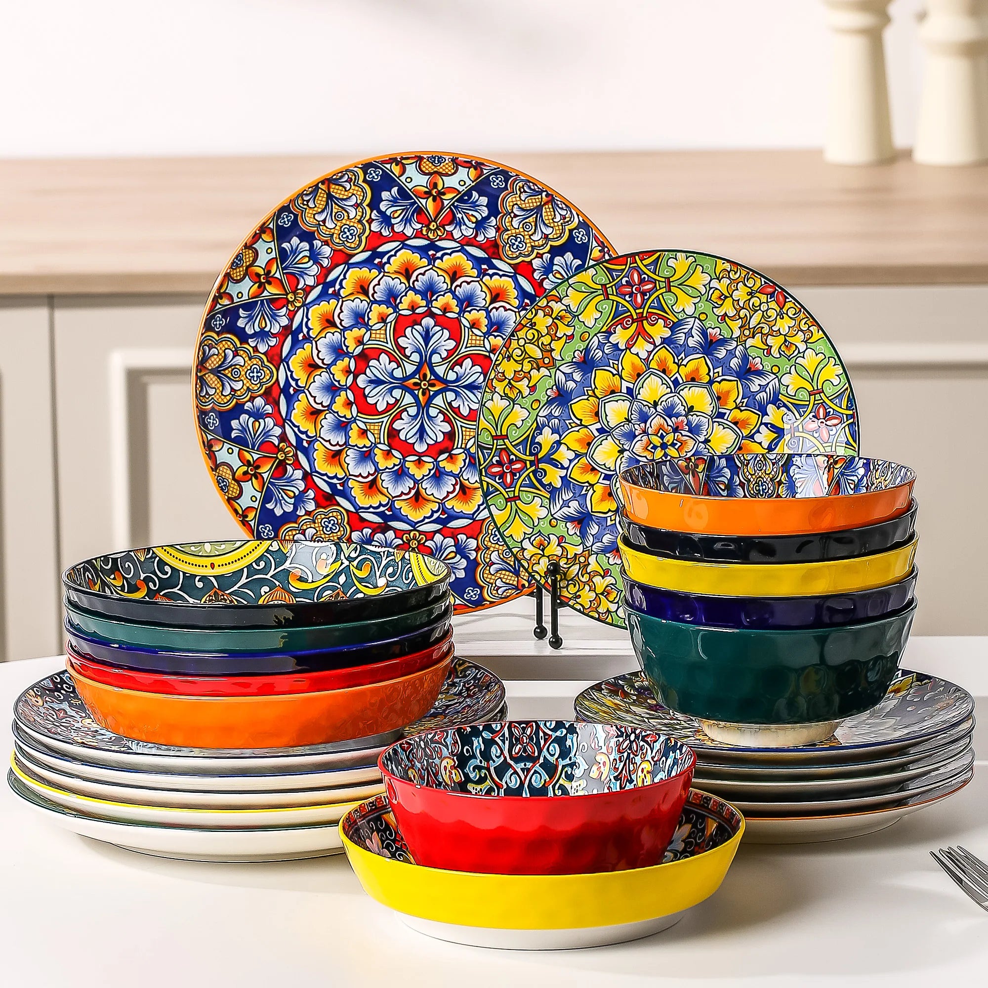 Simi 24 Piece Dinnerware Set-vancasso