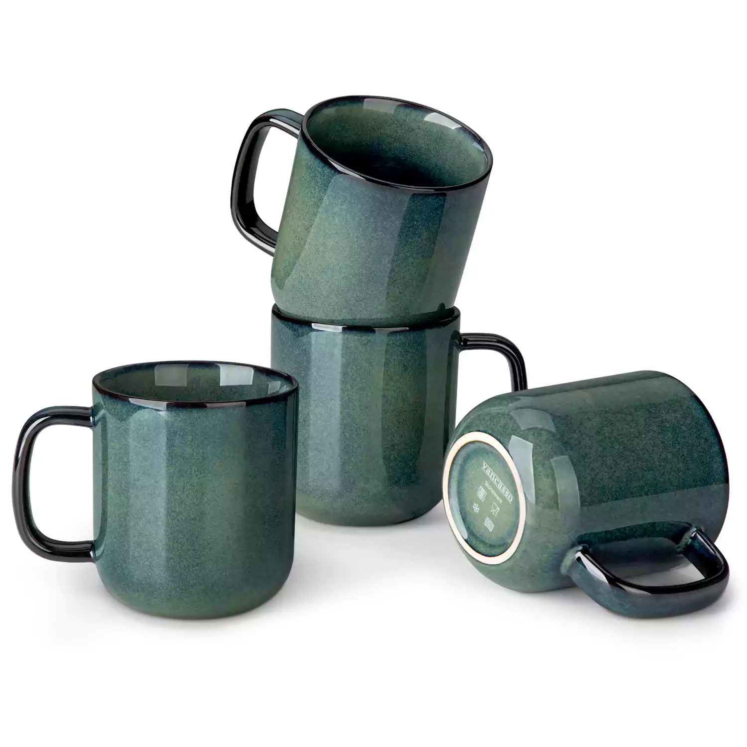 Lavandoux koffiemok met oor - set van 4 Lavandoux koffiemok met oor - set van 4