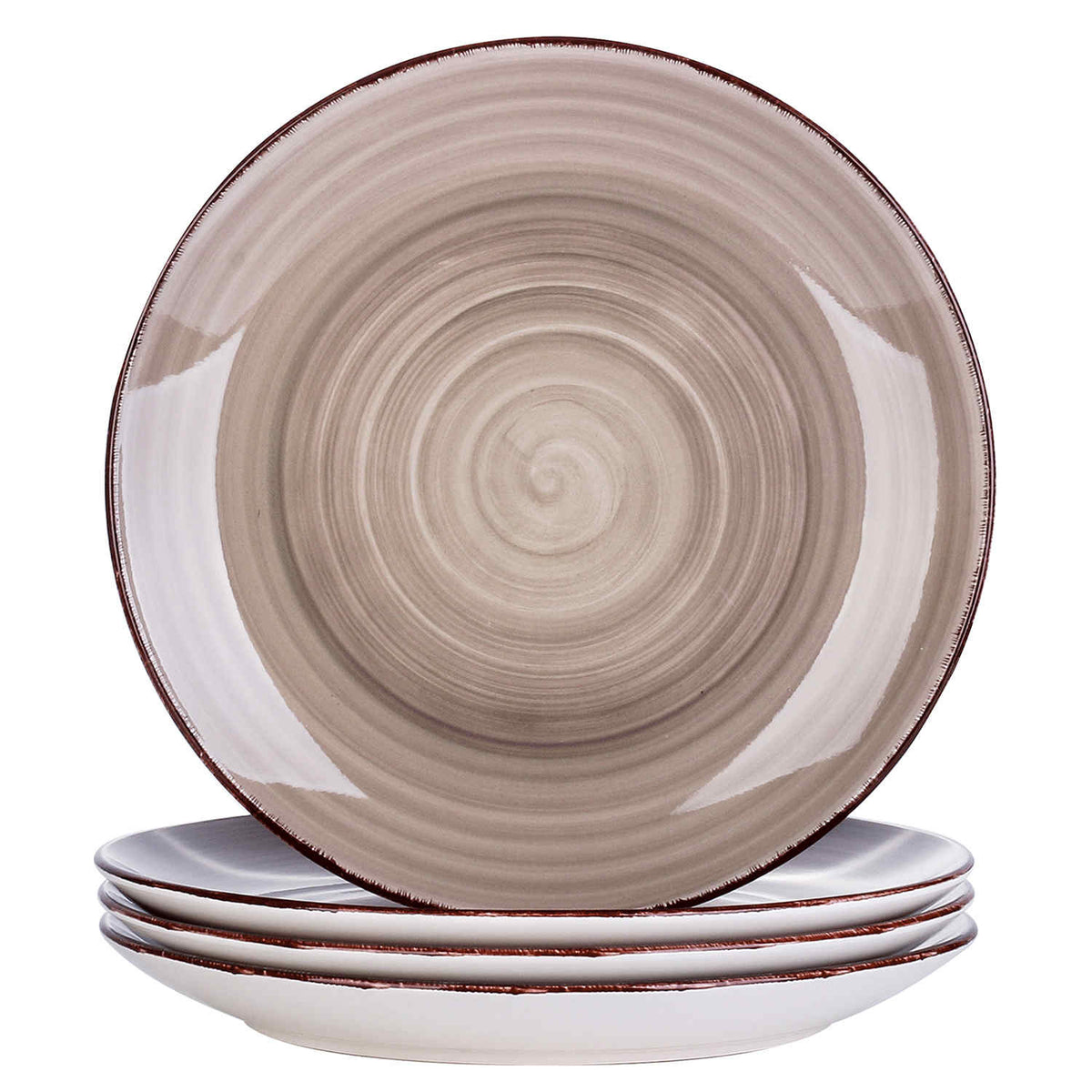 Cream Dinner Plates Set