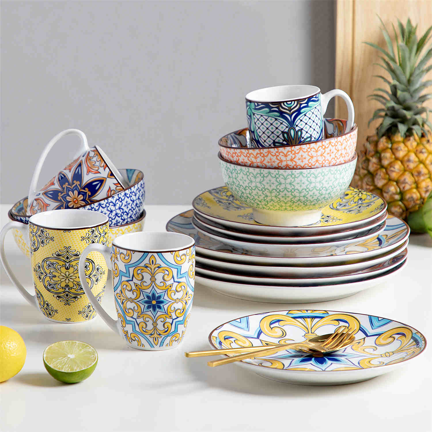 Boho Chic Tassen-Set